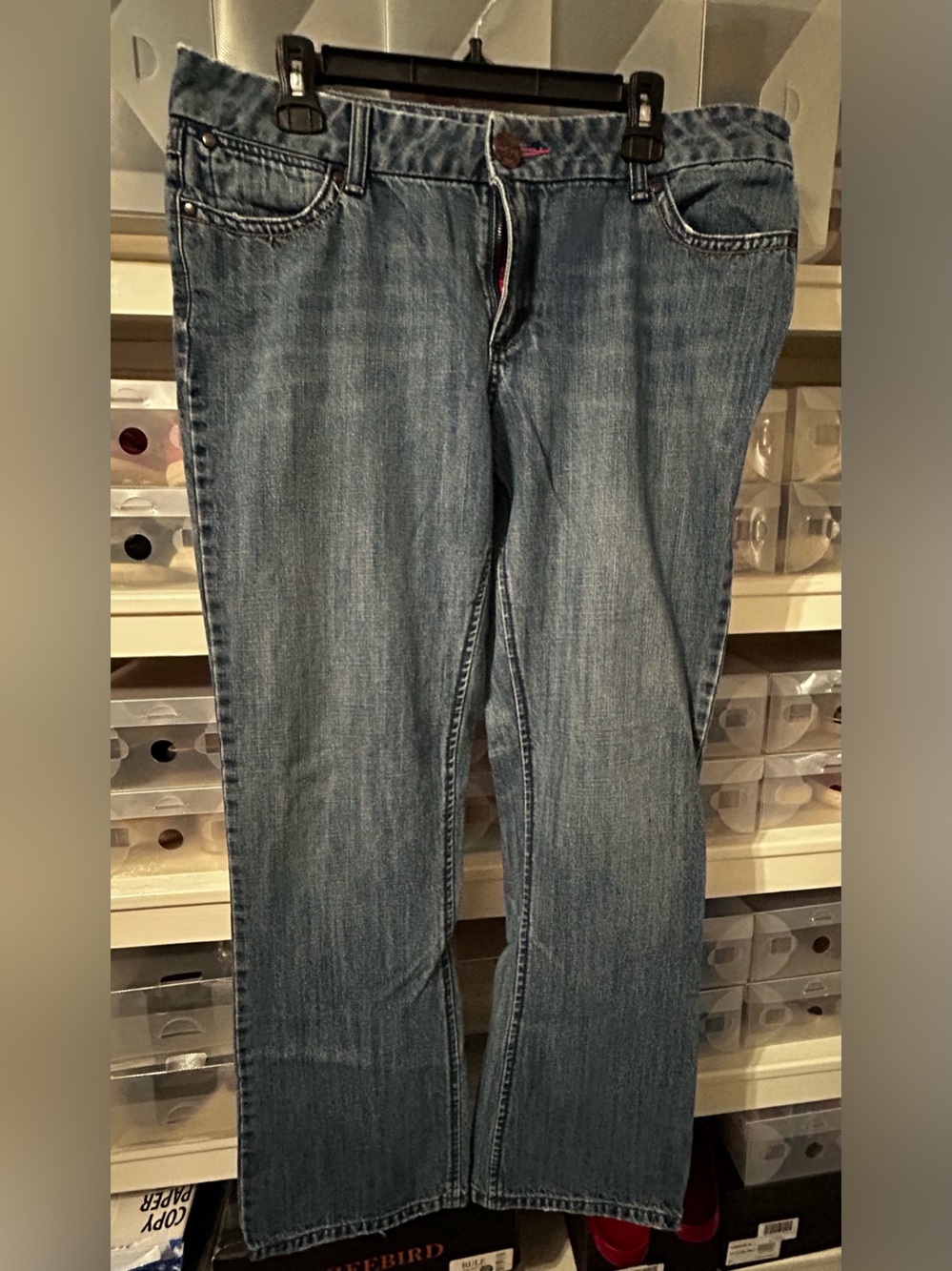 Wrangler Women’s Blue Denim Jeans - Comfortable Everyday Fit